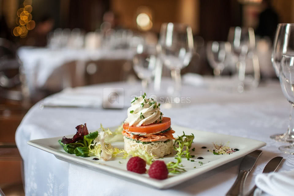 Dome de crudités émulsion chèvre frais