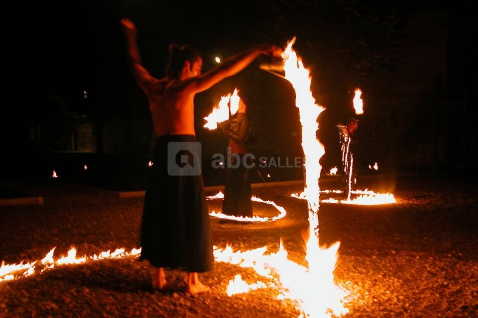 Spectacle de feu
