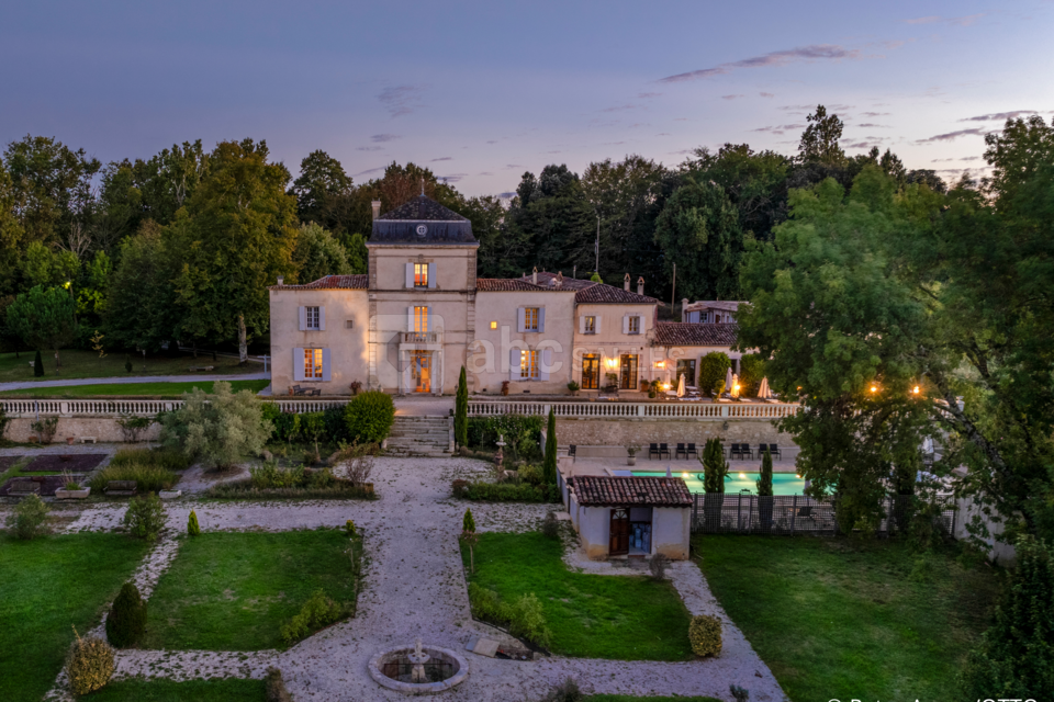 Devanture du château