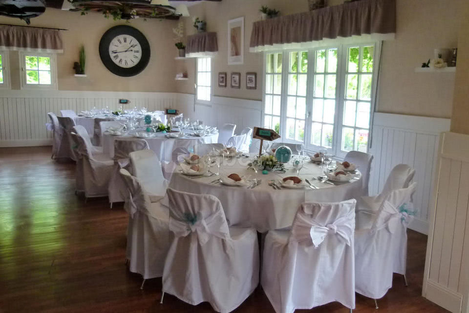 Nouvelle déco de la grande salle.