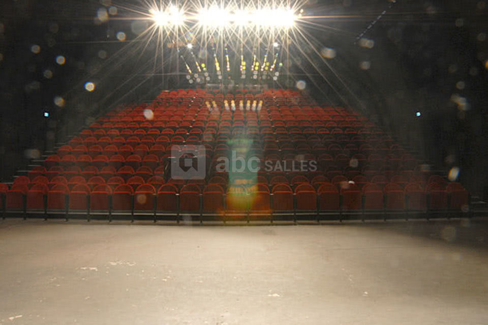 Grande salle, vue sur les gradins