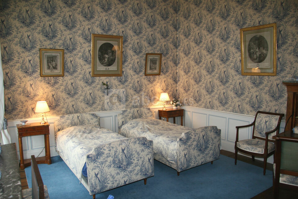 Chambre bleue