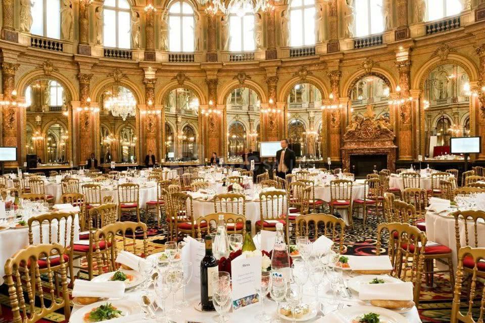 Salon opéra - mise en place banquets