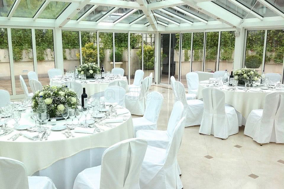 Banquet sur la terrasse
