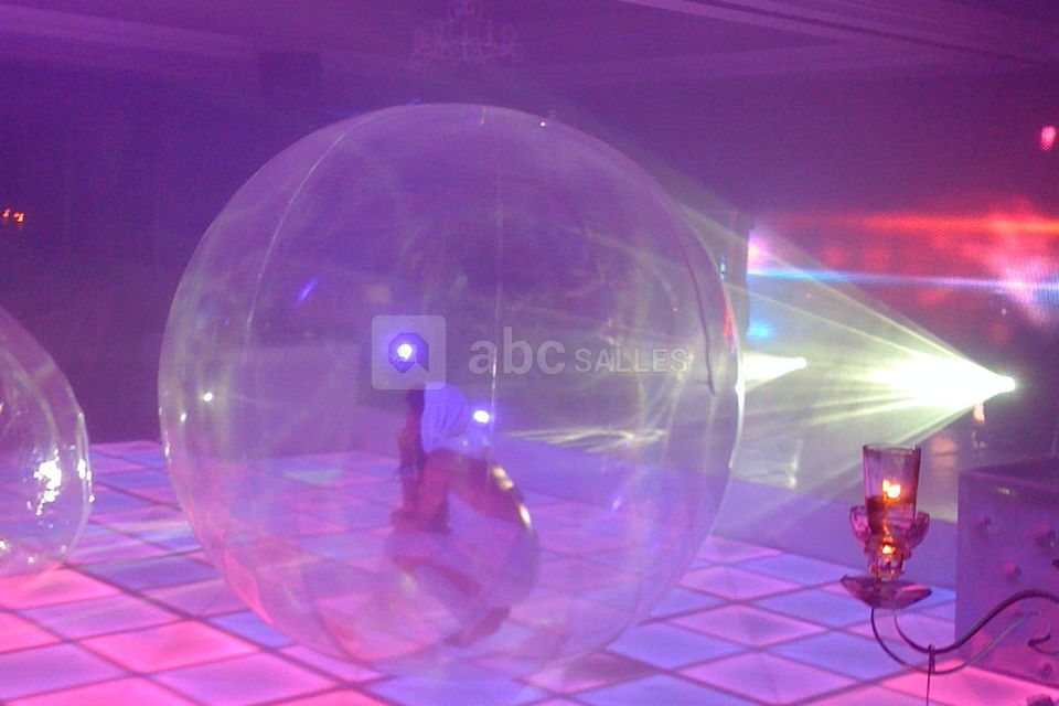 Chalet des pins piste de danse lumineuse
