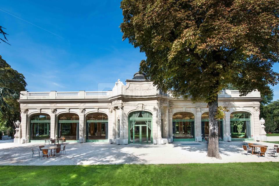 Façade Pavillon Dauphine côté salon Dauphine
