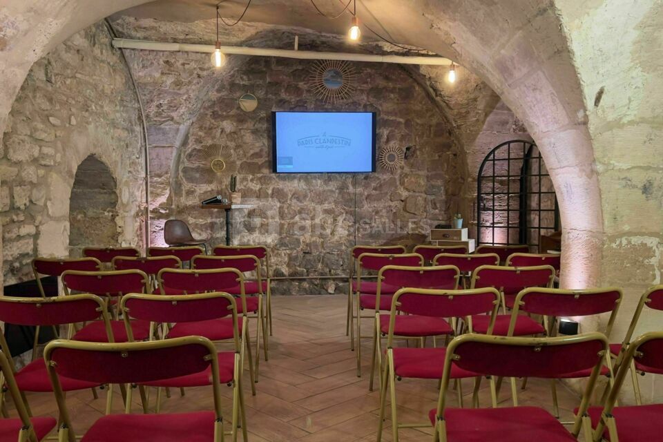 La salle de séminaire