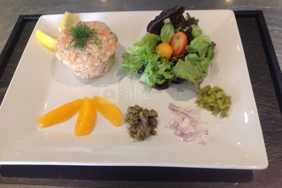 Petit tartare de saumon