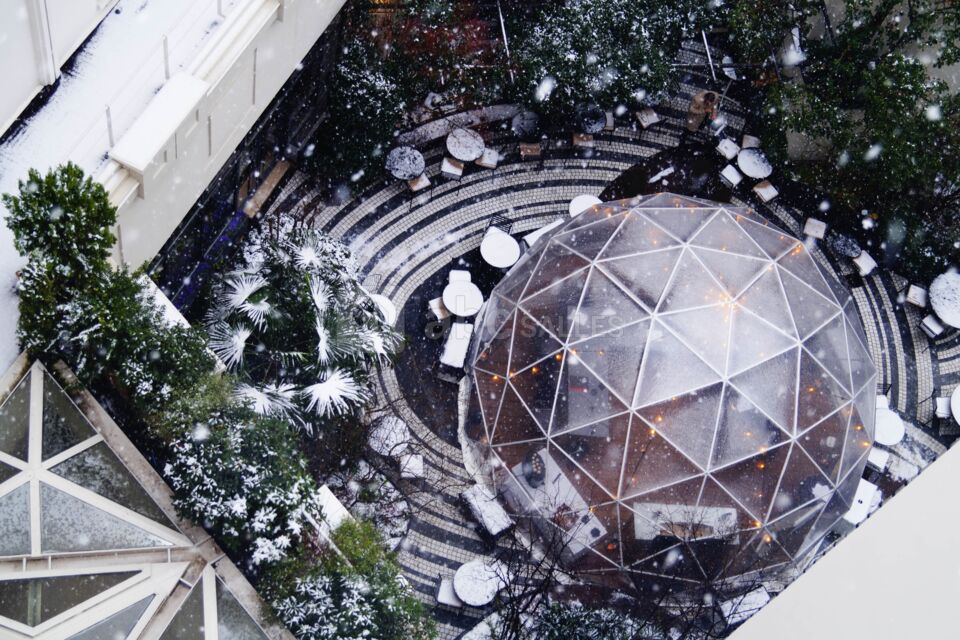 La Bulle d'hiver du Jardin Privé