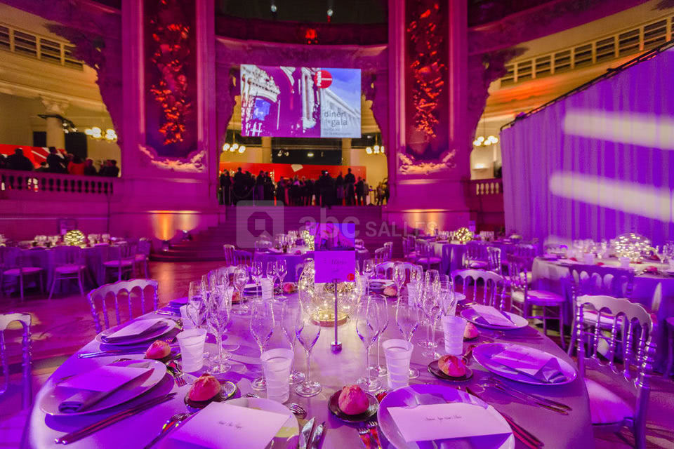 Rotonde et son pourtour | dîner de Gala © A. Robin - EPPDCSI