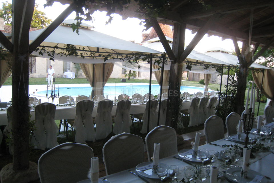 Auvent piscine