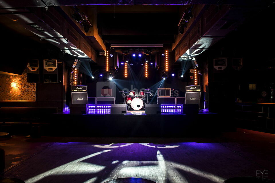 Scène salle de concert