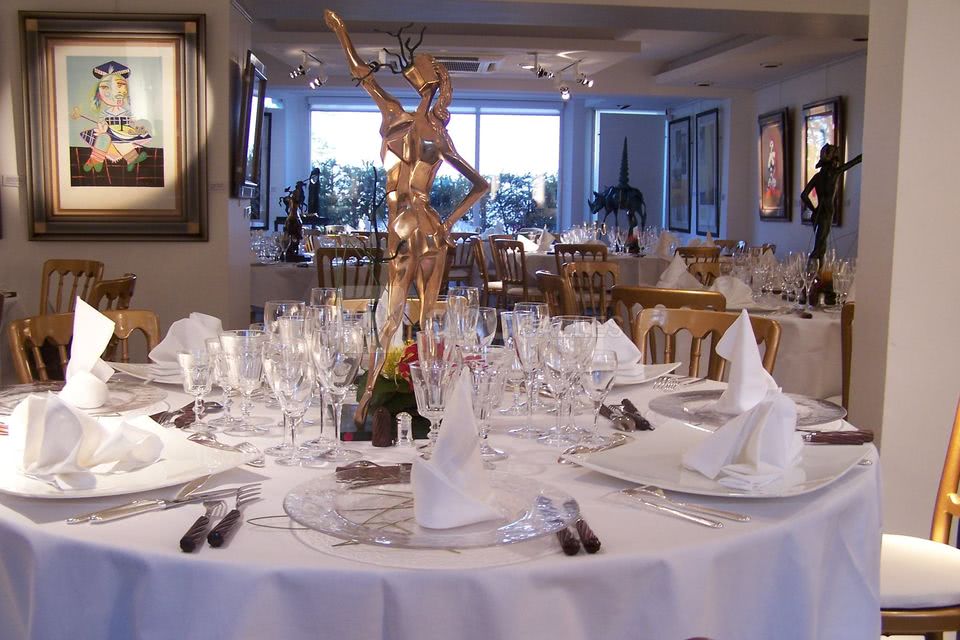 Dîner à la galerie montmartre