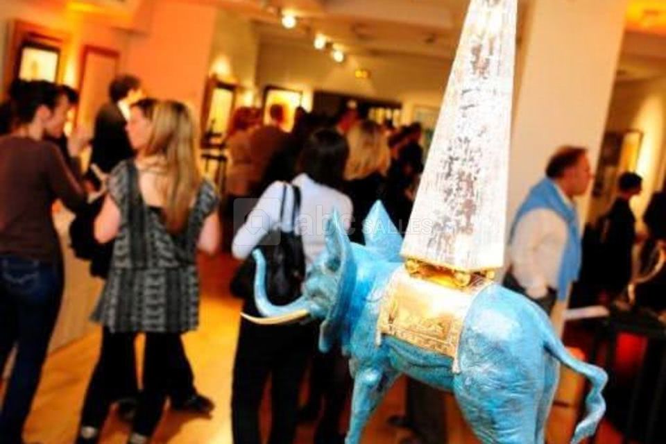Cocktail dînatoire - galerie espace dali