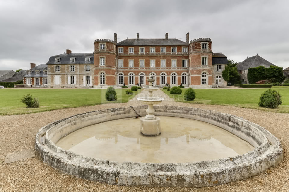 Vue extérieure du château