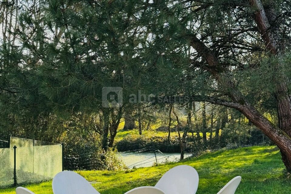 Espace détente dans le parc