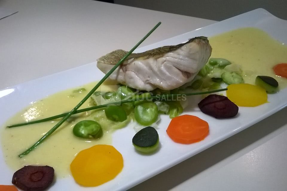 Un plat choisi de la carte