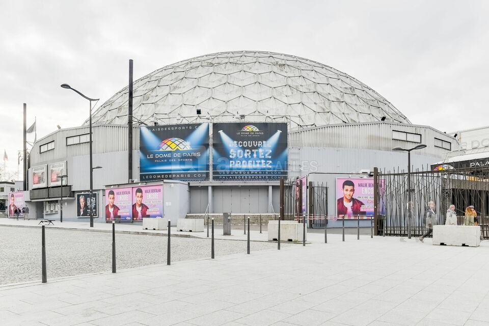 DÔME de Paris - Affichage extérieur
