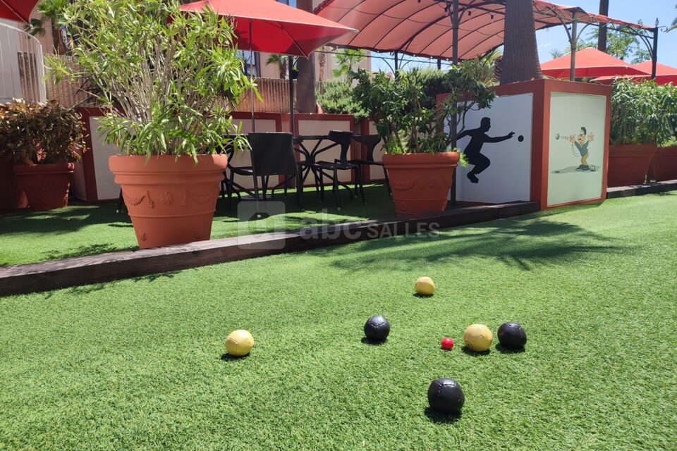Terrain de pétanque