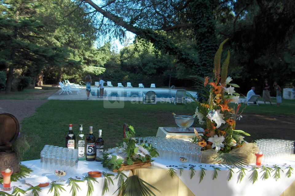 Cocktail dans le parc