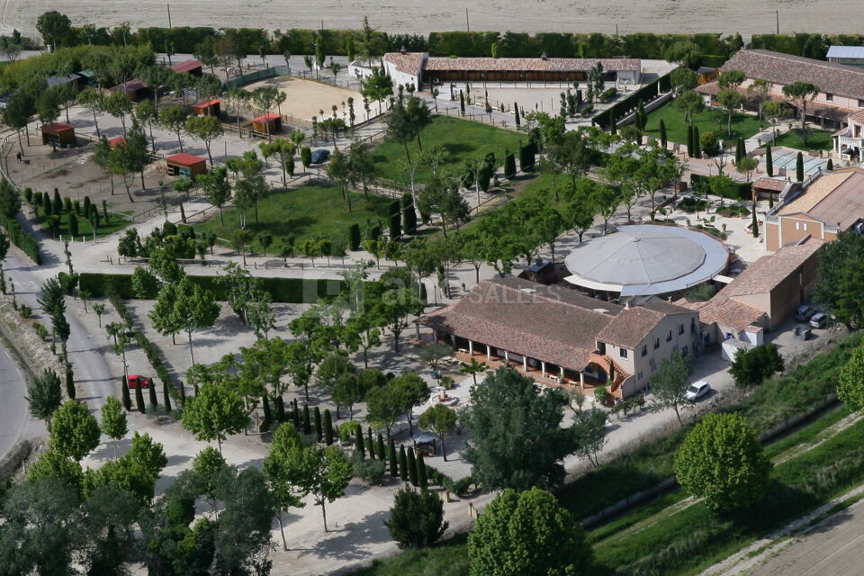 Vue aérienne Domaine des Mylords