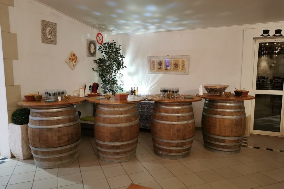 Comptoir dans la salle