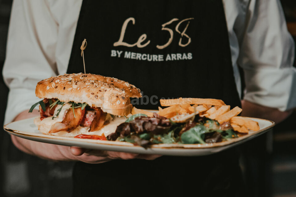 Restaurant Le 58 - Burger "Coeur d'Arras"