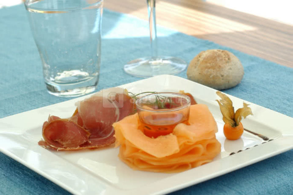 Plat restaurant l'olivier