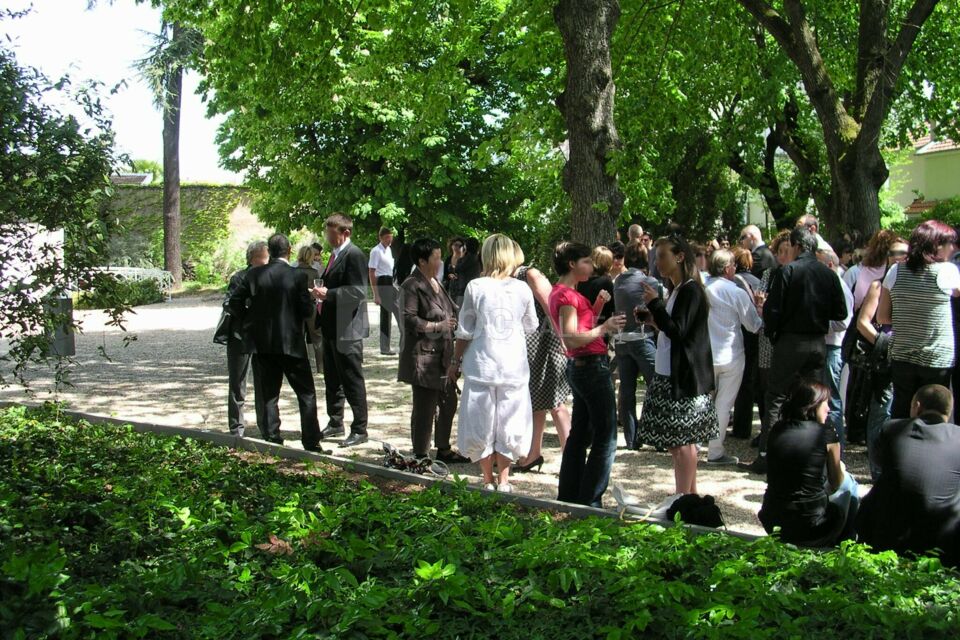 Cocktail dans le parc