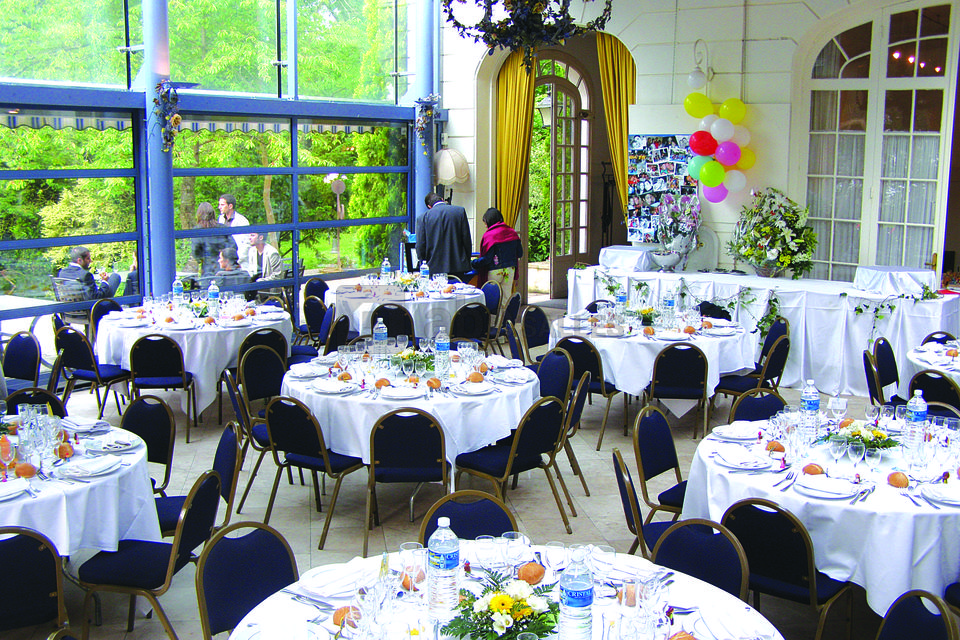 Salle de restauration l'orangerie configuration mariage