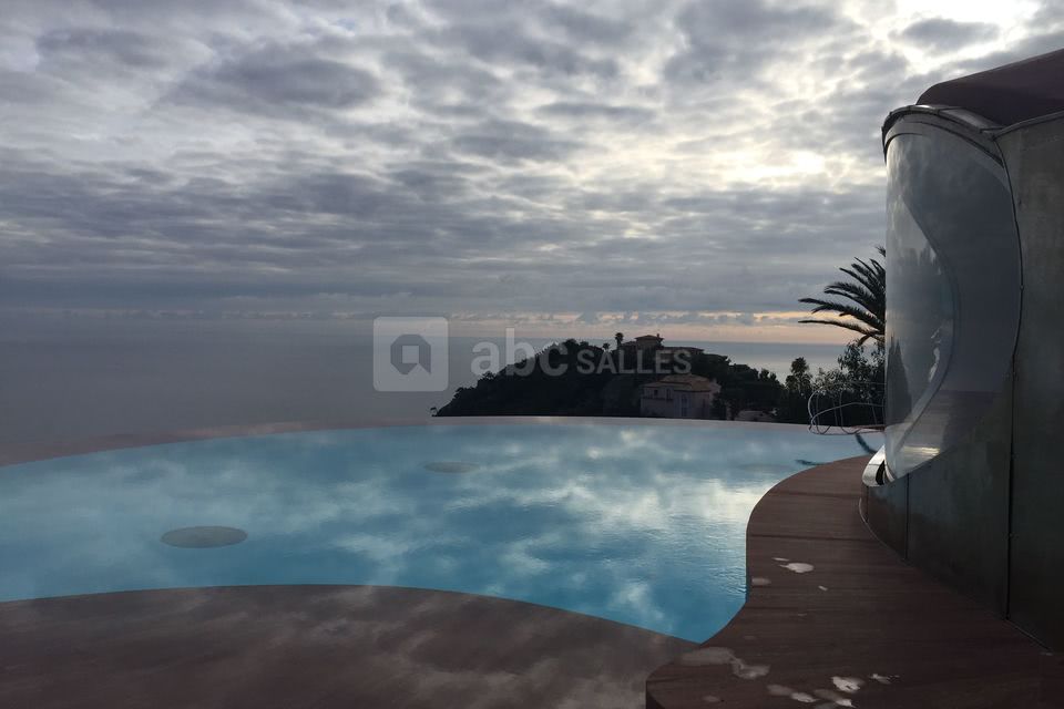 Coucher de soleil sur la Riviera