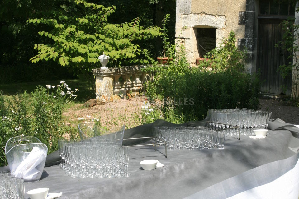 Buffet de verdure au Domaine de Montplaisir