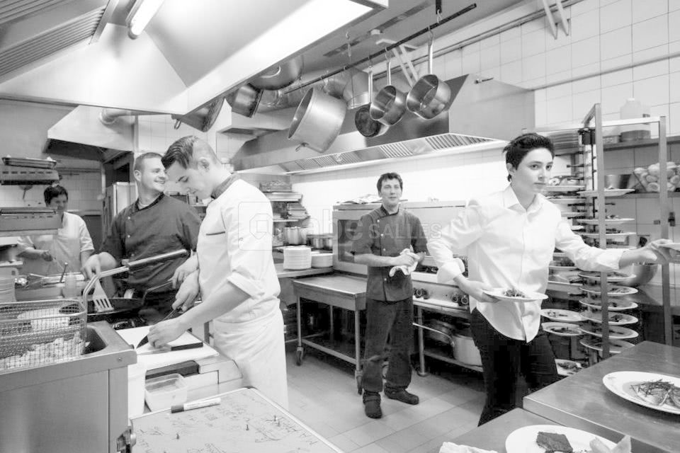 L'équipe en pleine action