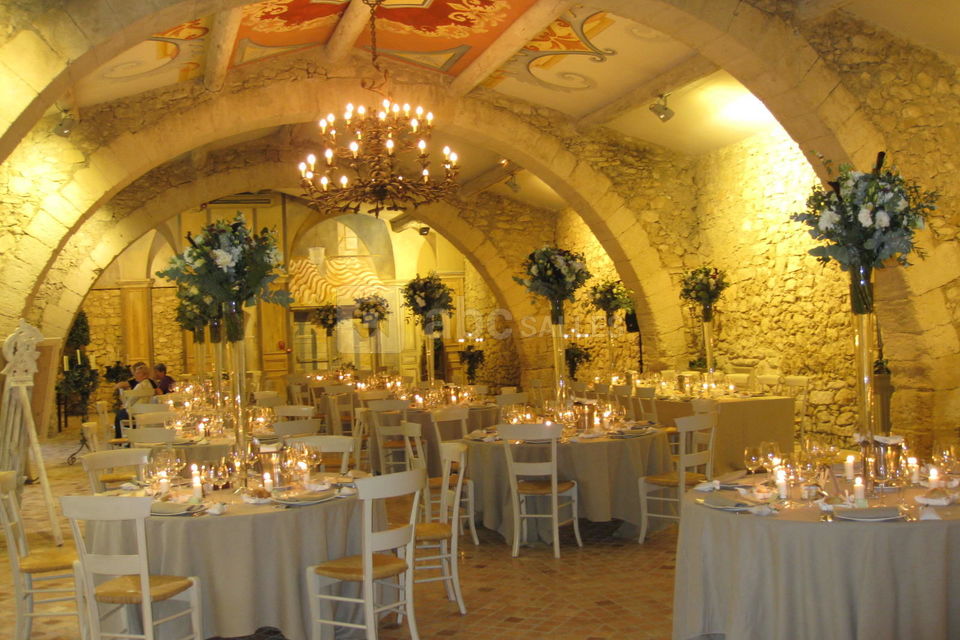 Diner dans la salle royale