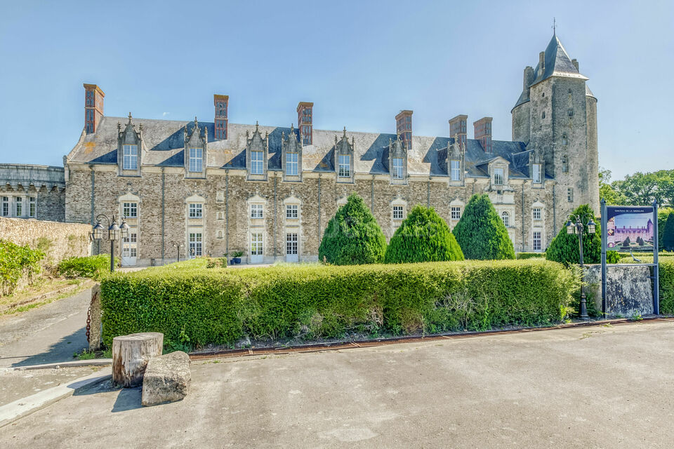 Château de la Groulais vue extérieur
