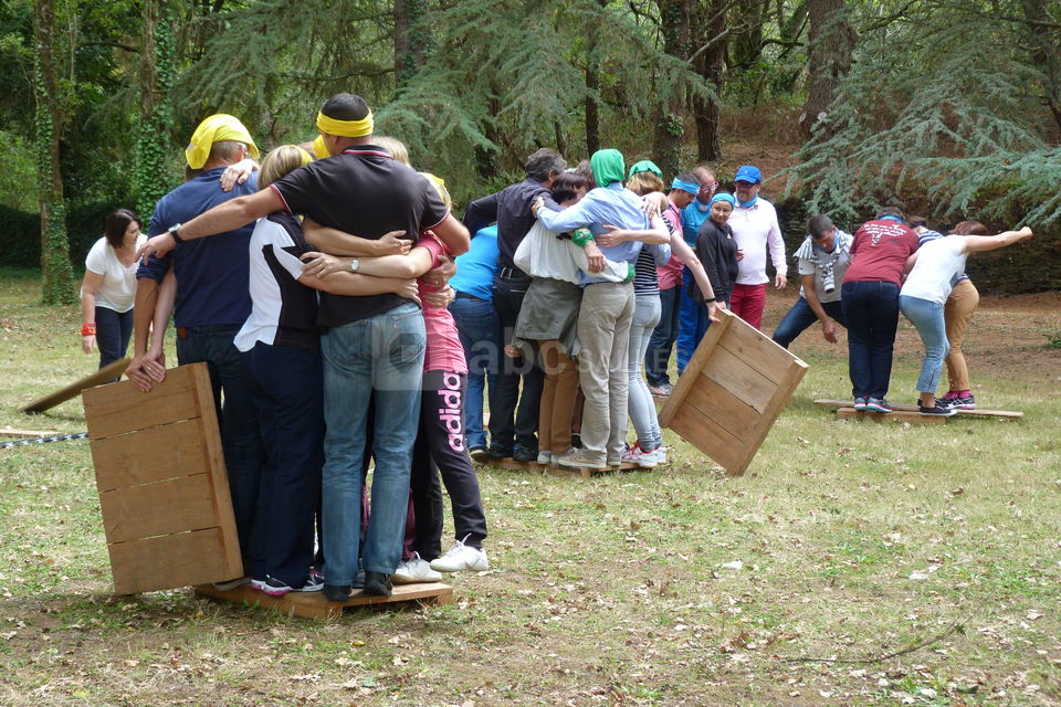 Team Building dans le parc