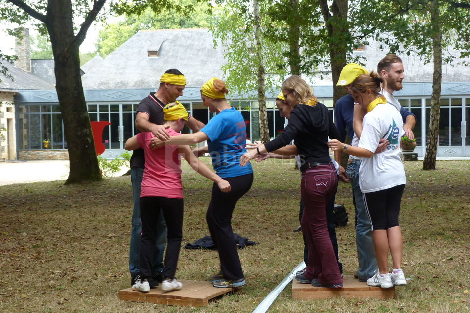 Team Building dans le parc