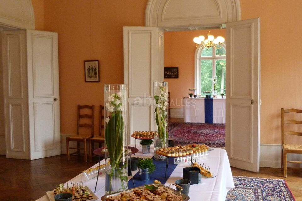 Cocktail aux salons du chateau