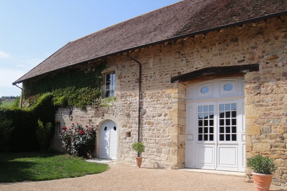 Entrée de la salle de réception