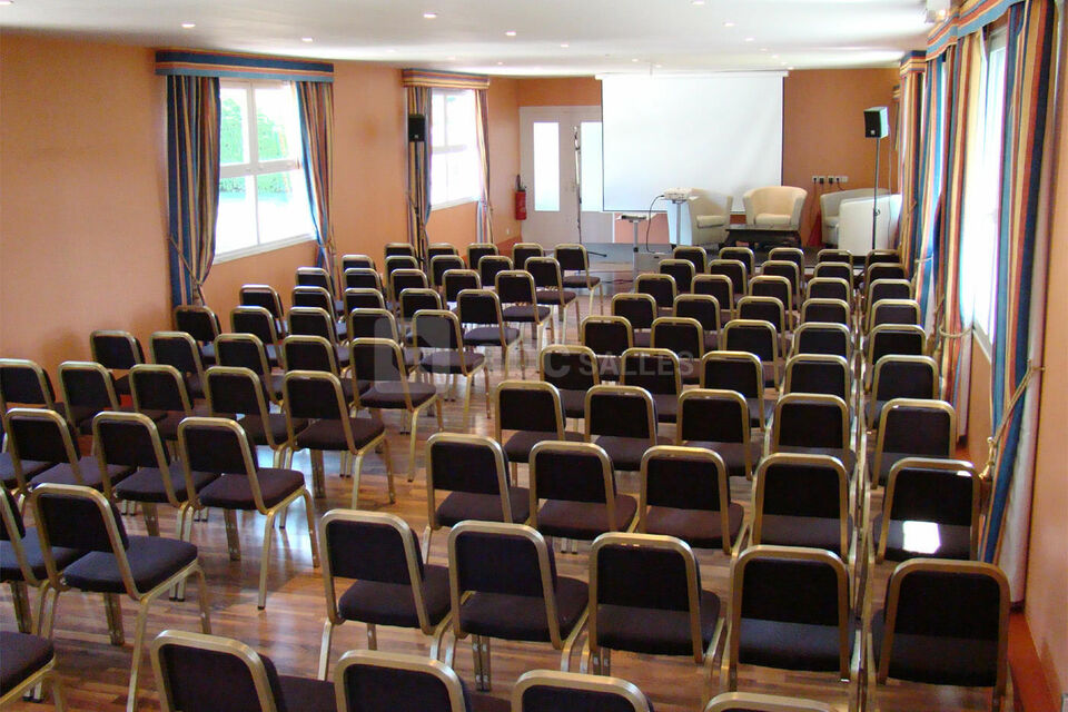 Salle Dutuit en disposition conférence (jusqu'à 120 personnes)