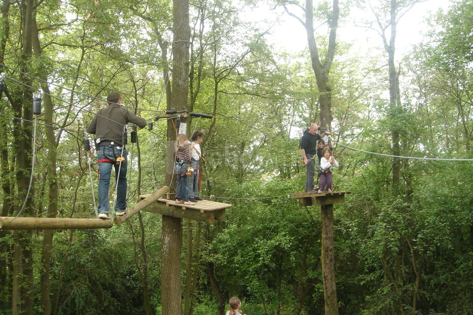 Parcours aventure sur le domaine