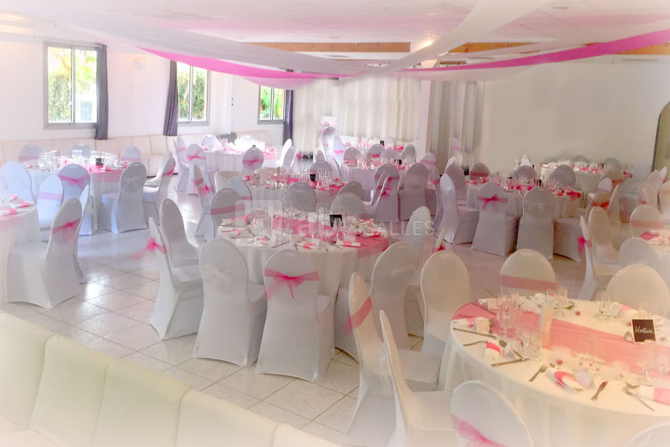 Mariage de qualité sur gemenos avec décoration