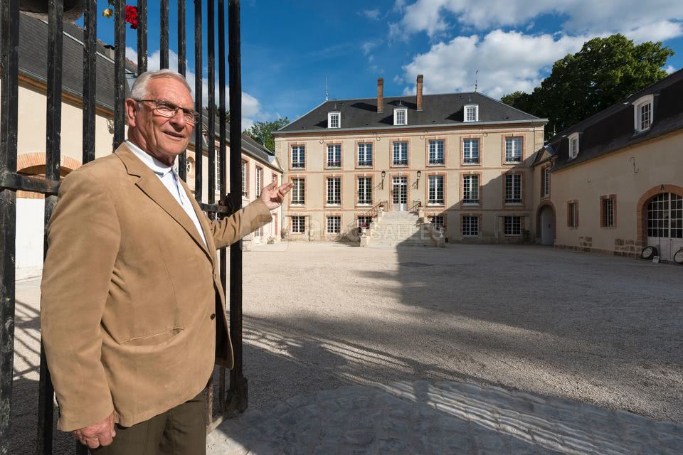 M.Gobillard maitre des lieux (credit Fred Laures)