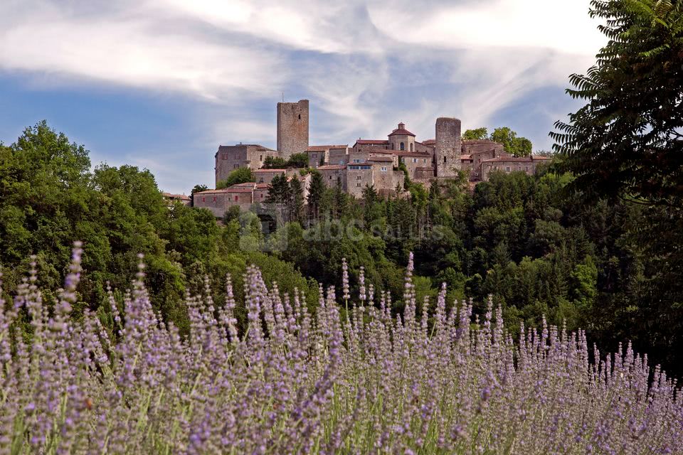 Le panorama depuis le Domaine