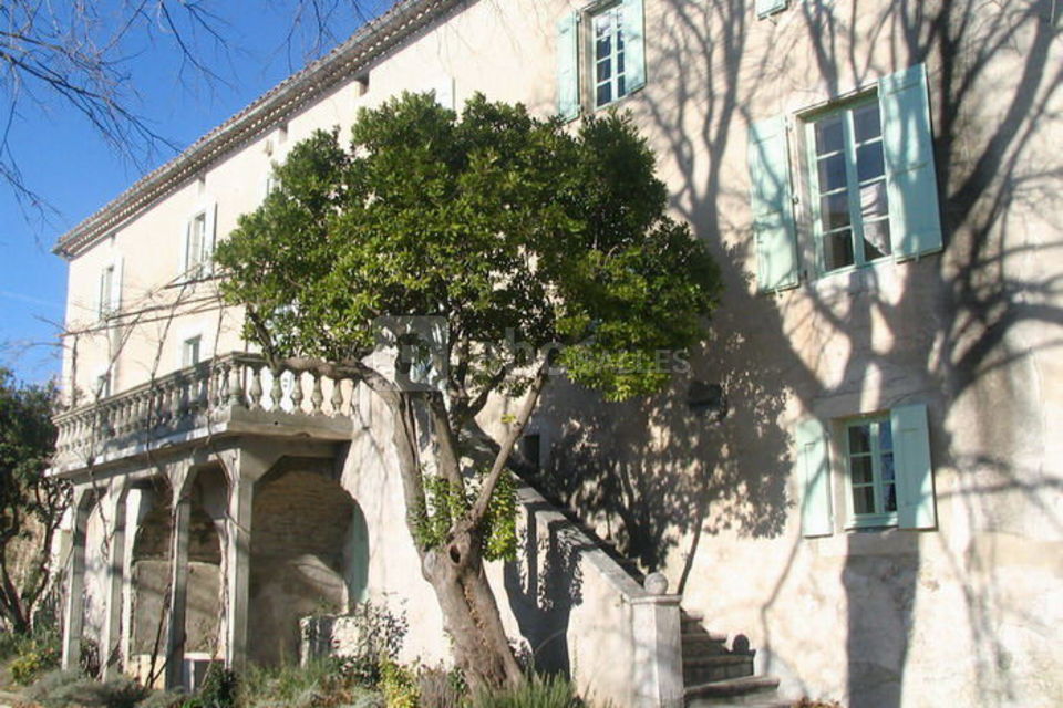 Façade sud de la bastide