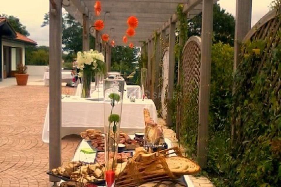 Buffet terrasse pergolas