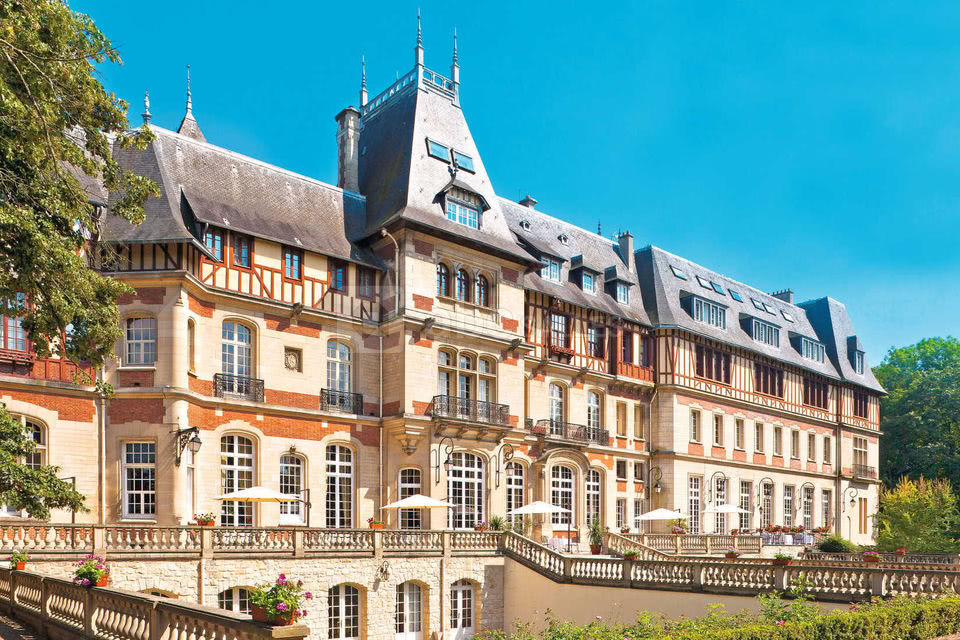 Façade arrière du château