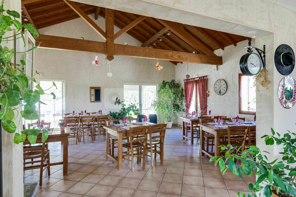 Salle de réception de la ferme