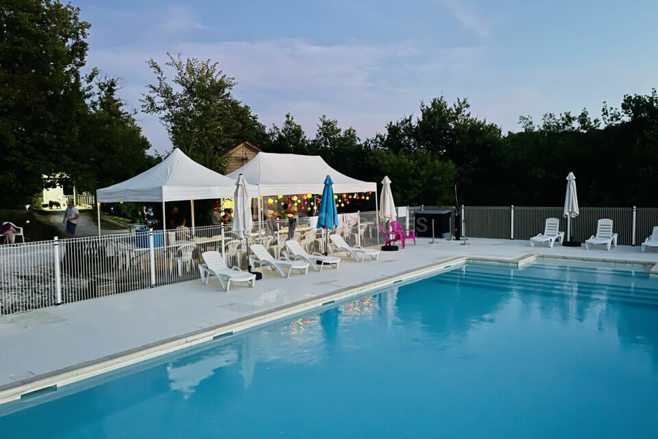 Piscine chauffée