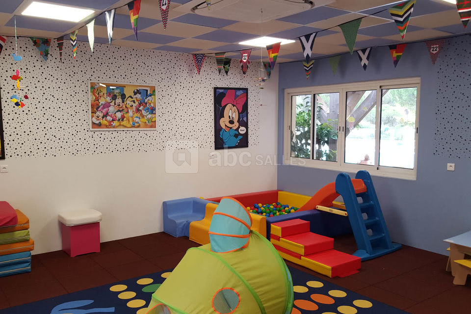 L'Espace jeux/TV pour les enfants